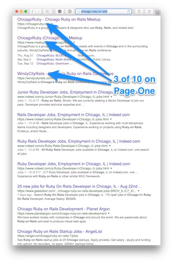 Google Chicago Ruby on Rails Google Chicago Ruby on Rails